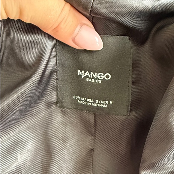 Mango Classic Black Blazer Jacket - Picture 5 of 6